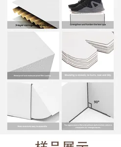 Caja con asa Logotipo imprimible Impresión <span class=keywords><strong>de</strong></span> lotes pequeños Caja <span class=keywords><strong>de</strong></span> embalaje personalizada Carpetas <span class=keywords><strong>de</strong></span> cartón blanco Vela cosmética reciclable - Product Image 3