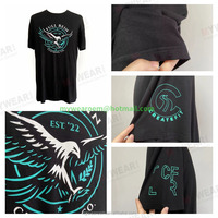 Kaos Bambu Custom 220 Gram Lembut dan Bernapas untuk Pria, Kaos Musim Panas dengan Desain Logo Custom, Sablon, Bordir, Vendor Pabrik