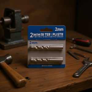 Metal <b>Drill</b> <b>Bit</b> 2mm Single Blister Pack - Product Image 3