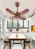 Nouvelle caméra cachée dans un ventilateur de plafond pliable électrique rechargeable, grand ventilateur de plafond à 4 pales