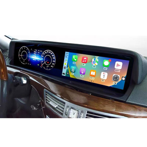 24.6 voiture tableau de bord GPS écran Radio Carplay WIFI pour Mercedes benz <span class=keywords><strong>s</strong></span> <span class=keywords><strong>classe</strong></span> W221 2005 2006 2007 2008 2009 <span class=keywords><strong>2010</strong></span> 2011 2012 - Product Image 1