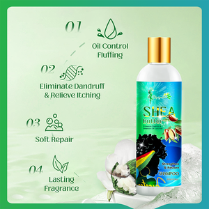 Personalizzato naturale nutriente liscio crespo controllo burro di karité ricciolo per la cura dei capelli Shampoo e balsamo - Product Image 3