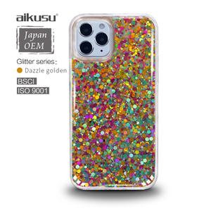 Nouveauté 2024 Étui de téléphone étanche brillant magique avec paillettes pour iPhone 15 1413 7plus Pro Max - Product Image 3
