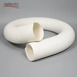 Ventilation De haute Qualité Système DE CVC Pièces En Plastique De 4 Pouces Rond Conduit D'air ABS Conduit D'air Flexible