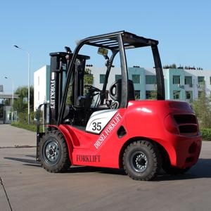 <span class=keywords><strong>Chariot</strong></span> élévateur diesel robuste de 3,5 tonnes, certifié CE ISO, pour usage en entrepôt et en extérieur, <span class=keywords><strong>chariot</strong></span> élévateur à combustion interne - Product Image 4