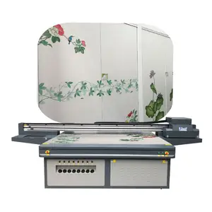 Professionele Productie Van Grootformaat Inkjetprinters Tapijt Glas Multifunctionele Yc2513l Uv Flatbed Printers