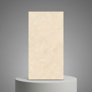 Azulejos de porcelana cerámica pulida esmaltada Indic Beige 800x1600mm con acabado de piedra beige natural para paredes y suelos - Product Image 3
