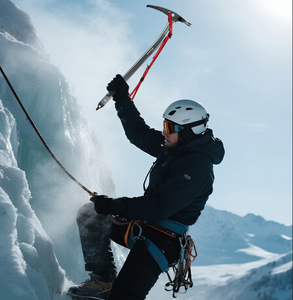 <span class=keywords><strong>Piccozza</strong></span> <span class=keywords><strong>da</strong></span> Ghiaccio Multifunzionale in Alluminio Leggero per Alpinisti e Arrampicata su Ghiaccio - Product Image 6