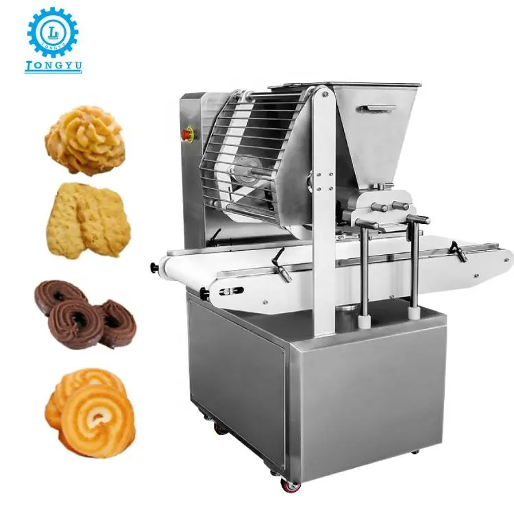 Machine automatique de fabrication de biscuits Longyu petit déposant de biscuits avec coupe de fil