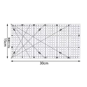 6/12/18/20 Inch Acrylic Transparent Fabric Sewing Cutting <strong>Ruler</strong> Cutting Board for Garment Pattern-making <strong>Tailor's</strong> <strong>Ruler</strong> - Product Image 5