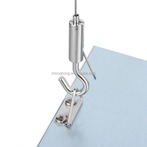 Kits d'éclairage au plafond à Led réglables Lampe avec raccord Kits <span class=keywords><strong>de</strong></span> <span class=keywords><strong>suspension</strong></span> au plafond à câble métallique <span class=keywords><strong>en</strong></span> acier inoxydable - Product Image 4