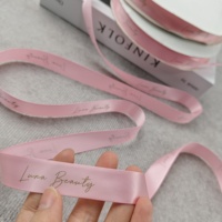 Ruban cadeau de luxe Ruban de satin avec logo Ruban imprimé personnalisé