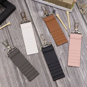 Organisateur de tees de golf d'extérieur en cuir PU, porte-tees détachable avec clip ceinture, accessoire de golf - Product Image 4