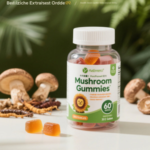 OEM ODM Hongo Gummies Hongo Nootropic Cerebro Suplemento para veganos LEONS MANE REISHI CHAGA - Product Image 6