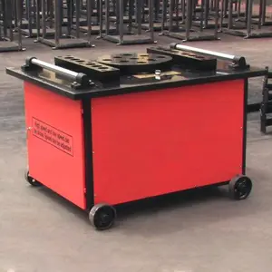 Máquina dobladora de barras de acero de prueba repetida de costo al mejor precio de refuerzo de, maquinaria de estribo de aro de barra de acero CNC para la venta