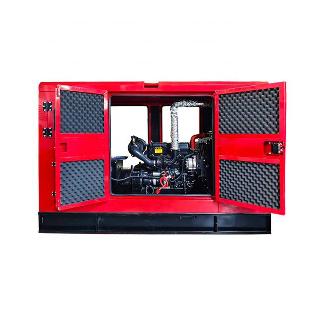 Large Power Silent Diesel Genset Soundproof Canopy Type Diesel Generator for Factory Mining Hospital Power Supply