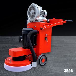 Pulidora de Pisos de Concreto de 350 mm Fácil de Operar, Pulidora Duradera con Colector de Polvo, Adecuada para Pisos de Epoxi, Terrazo y Cemento - Product Image 1