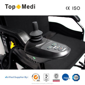 Topmedi Yatan Highback Mobility Ucuz Fiyat Çelik Güç Elektrikli Tekerlekli Sandalye Engelliler için - Product Image 3