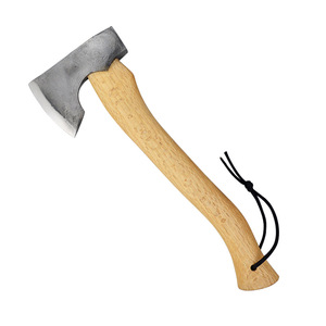 Hache en acier au manganèse 65 de qualité DIN/ANSI/BS/ISO avec manche court en bois de hickory, haches, prix de liquidation - Product Image 1