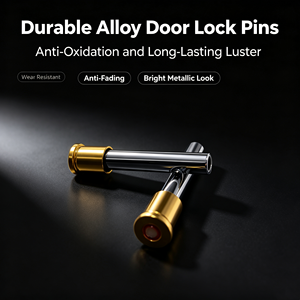 Nouveau bouton de verrouillage universel en alliage d'aluminium pour loquet de porte de voiture, à succès commercial - Product Image 6