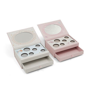 Boîte d'emballage personnalisée en carton <span class=keywords><strong>rigide</strong></span> de luxe vide pour jeu de maquillage complet pour enfants, filles - Product Image 1