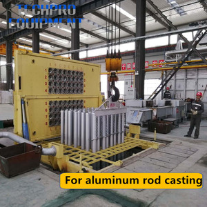 Four à induction au gaz naturel de grande taille nouveau type de système de combustion régénératif four de fusion de canettes en alliage d'aluminium de ferraille 1-50 tonnes - Product Image 2