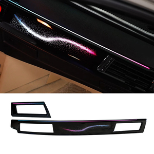 Kit d'éclairage d'ambiance intérieur personnalisé pour BMW Série 5 (E60) 2004-2006, lampe d'ambiance LED Symphony pour tableau de bord et portières, fabrication d'usine - Product Image 1