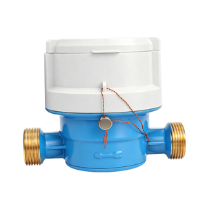 Compteur d'eau à débit unique non magnétique, entièrement en cuivre, cadran clair, clapet anti-retour intégré pour éviter le reflux, ODM/OEM - Product Image 3