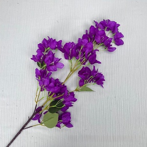 Tanaman Rambat Bougainvillea Daun Sutra Buatan Tangan, Ramah Lingkungan, Dekorasi Rumah, Pernikahan, Auditorium, Hiasan Dinding & Plafon, Sentuhan Alami - Product Image 5