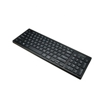 Clavier sans fil le plus récent du fabricant avec pavé tactile de grande taille intégré et batterie Li-ion rechargeable