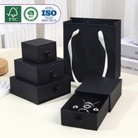 Boîte de rangement universelle pour bijoux, tiroir coulissant multi-tailles avec cordon de serrage pour bagues, colliers, bracelets, boucles d'oreilles