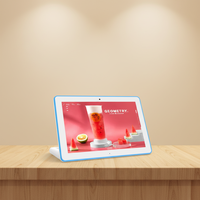 Tablet PC Sistem POS Android OEM 10.1 inci Layar Sentuh Rockchip Quad Core dengan POE, NFC, Wi-Fi, RJ45, 4G, 3G, GSM, dan Kios Umpan Balik Pelanggan