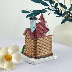 Handmade Christmas Glow Resin <b>Small</b> House Home Window <b>Ornaments</b> High Quality Kids Holiday Decorations and Gifts - Product Image 6