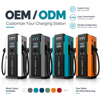 Station de recharge rapide DC HAIDIRA IP55 80kW 120kW 160kW 240kW Double CCS2 OCPP 1.6J pour véhicules électriques commerciaux
