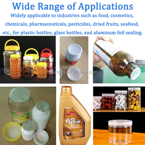 เครื่องซีลฝาปิดอลูมิเนียมฟอยล์ตะเข็บเครื่องปิดผนึกฝาปิดแบบเหนี่ยวนำด้วยแม่เหล็กไฟฟ้าสำหรับปิดผนึกฝาขวดและกระทะ - Product Image 2