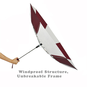 Le vin rouge et <span class=keywords><strong>la</strong></span> <span class=keywords><strong>couleur</strong></span> blanche ouvrent automatique 2 le parapluie se pliant pour le marché des USA - Product Image 3