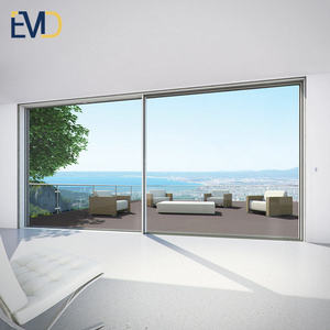 Puerta Corredera de Patio de Aluminio con Doble Acristalamiento, Diseño Moderno para Exteriores de Villas - Product Image 4