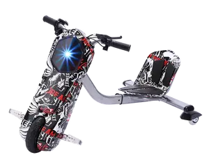 جديد عصري 36V250W المحرك الانجراف سكوتر 3 عجلات سرعة الكهربائية الليثيوم بطارية دراجة ثلاثية العجلات