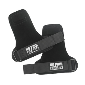 Cowhide Gym Grips <strong>Gloves</strong> Weightlifting Fitness <strong>Pull</strong> <strong>up</strong> Workout Equipment Anti-Slip Wear-Resistance Palm Protection - Product Image 2