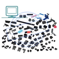 Bouchon anti-poussière USB Type C en silicone/protecteur de port USB en caoutchouc couvercle anti-poussière pour ordinateur