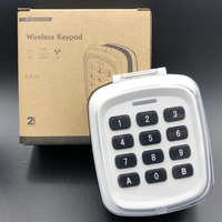 Télécommande de porte de garage sans fil multi-fréquence 280mhz-868mhz, clavier sans fil, 4 en 1, duplicateur de code roulant