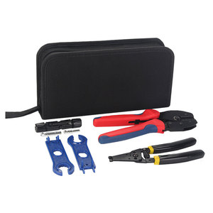 <span class=keywords><strong>Kit</strong></span> Electrónico de Herramienta de Crimpado Solar Fotovoltaico para Herramientas de Crimpado/Corte/Pelado <span class=keywords><strong>Kit</strong></span> de Panel Solar para el Hogar - Product Image 3