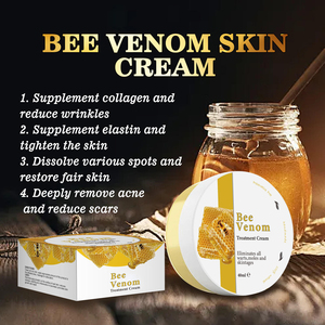 Crema para el Cuidado de la Piel con Veneno de Abeja de 40 g, Hidrata y Nutre la Piel Seca, Masajea Suavemente, Repara la Piel - Product Image 3