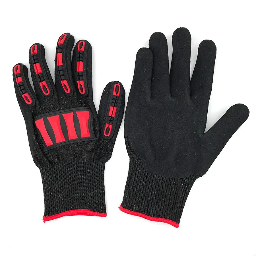 ТПР анти влияние к порезам Защитные 5 полностью ориентированной нитью, покрытая Полиуретаном всадника перчатки для скалолазания и дюжина в байкерском стиле с рисунком лисы гоночный оптом