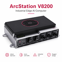 Ordinateur industriel embarqué Jetson AGX Orin Edge AI 200 275 TOPS avec 6 ports LAN pour l'analyse vidéo des villes intelligentes