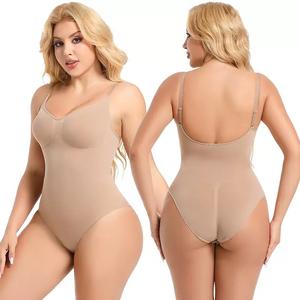 Tik Tok Hot Sale Slimming SEAMLESS Full Body Shaper <strong>Tummy</strong> <strong>Tucker</strong> Colombianas Fajashaper Crotchless Bodysuit <strong>Shapewear</strong> for Women - Product Image 2