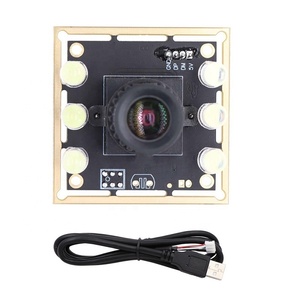DingDang 2MP กล้องจิ๋ว1080P, กล้องจิ๋วสีขาวแอลอีดีวิสัยทัศน์กลางวันและกลางคืนไม่ต้องใช้ปลั๊กแอนด์เพลย์แปลงปลั๊กไฟและต่อกับยูเอสบีโมดูลกล้องวงจรปิดกลางแจ้ง - Product Image 3