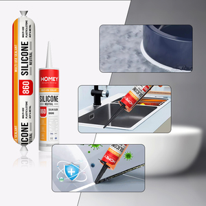 Homey QUẢNG CHÂU thời tiết Trắng PU bọt Sealant 860 Polypropylene dính phun keo với Silicone nguyên liệu chính - Product Image 6