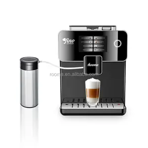 Tek dokunuşla Cappuccino fasulye kupası otomatik Espresso kahve makinesi RM-A10