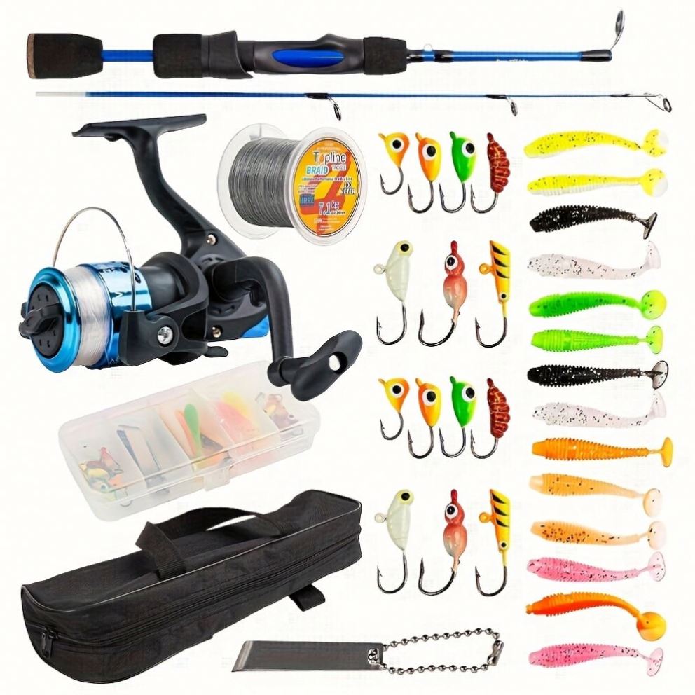 Topline Tackle Beste Preiswerte Professionelle Angelrute fr Eisfischen  Luxurises Eisfischen-Ruten-Set| Alibaba.com